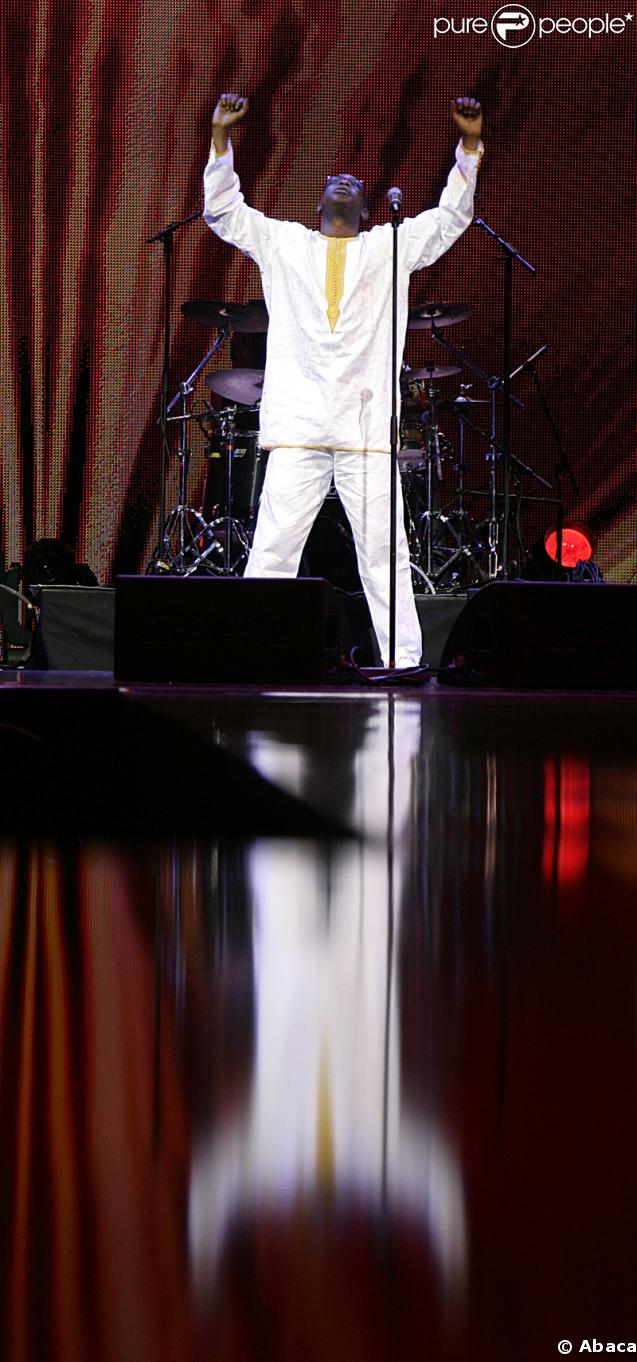 Youssou N'Dour lors de l'Africa Rising Festival