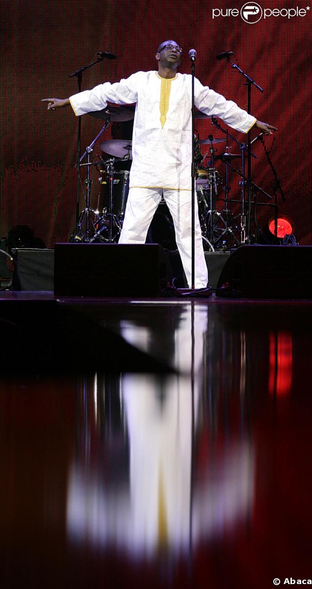 Youssou N'Dour lors de l'Africa Rising Festival