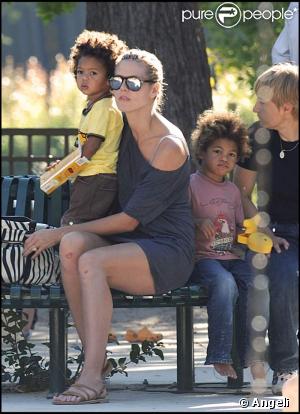 Heidi Klum, Johan et Henry