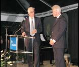 Ted Danson et Bill Clinton