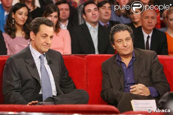 Christian Clavier et Nicolas Sarkozy