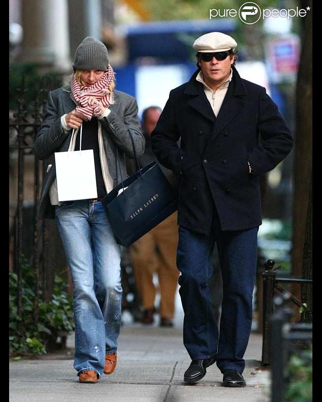 Uma Thurman et Arpad Busson 