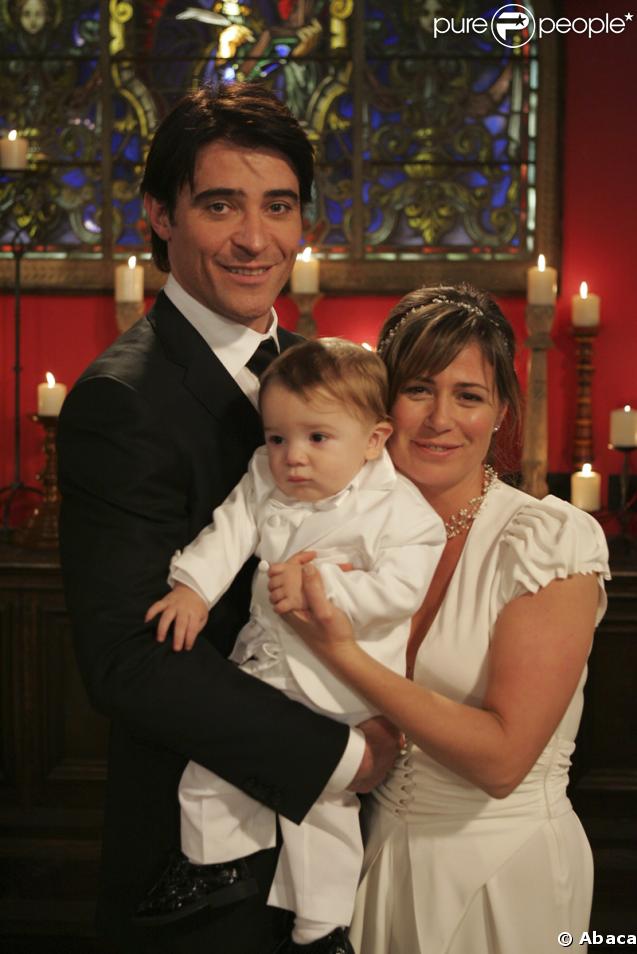 Maura Tierney et Goran Visnjic, alias Abby, Luka et leur bébé