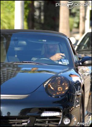 David Beckham arrêté par la police à Los Angeles, le 24/10/08