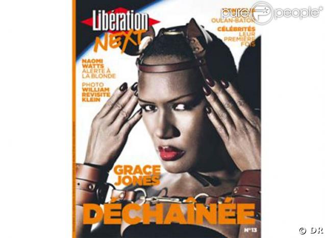 Grace Jones fait la couv de Libération Next