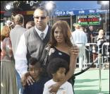 Toni Braxton, sn mari Keri Lewis et leurs enfants