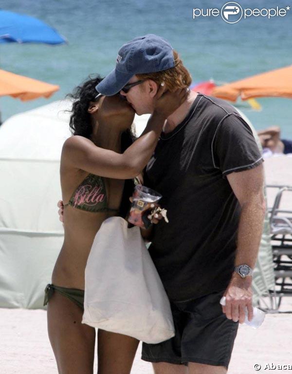David Caruso  et sa noucelle compagne