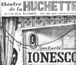 La cantatrice chauve d'Eugène Ionesco, au théâtre de la Huchette