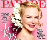 Nicole Kidman en couverture de PArade Novembre 2008