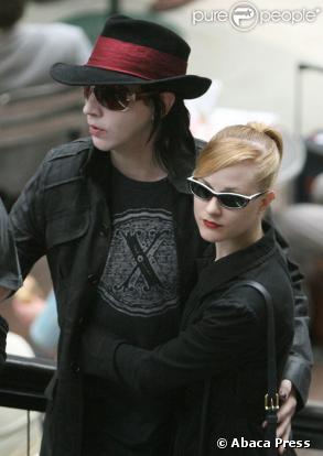  Marilyn Manson et Evan Rachel Wood