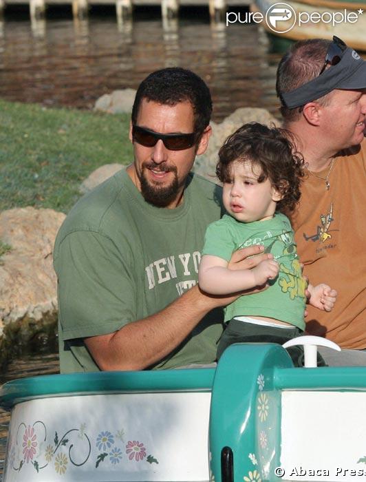 Adam Sandler avec sa fille Sadie Madison 