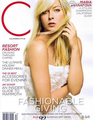 Maria Sharapova pour C Magazine