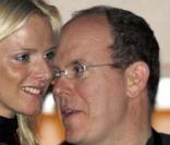 Charlene et le prince Albert II de Monaco au concert du groupe de rock Muse