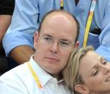 Charlene et le prince Albert II de Monaco aux JO de Pékin