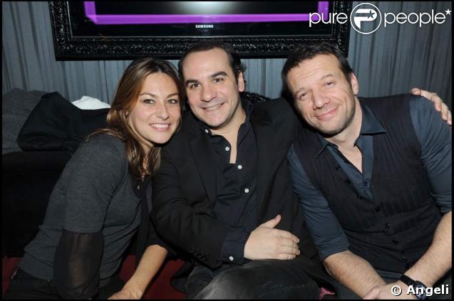 Shirley Bousquet, François-Xavier Demaison et Samuel Le Bihan