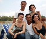 David Brécourt, Shirley Bousquet, Bénédicte Delmas, Frédéric Deban et Adeline Blondieau