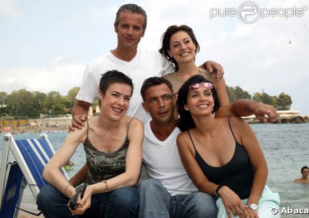 David Brécourt, Shirley Bousquet, Bénédicte Delmas, Frédéric Deban et Adeline Blondieau