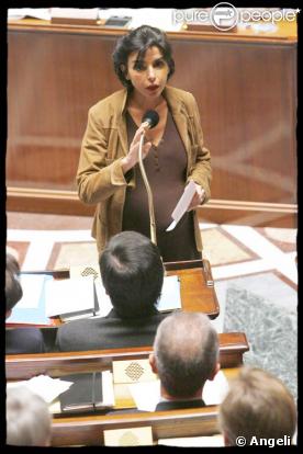 Rachida Dati le 2/12/08 à l'Assemblée Nationale