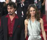Vanessa Paradis et son compagnon Johnny Depp au festival de Cannes