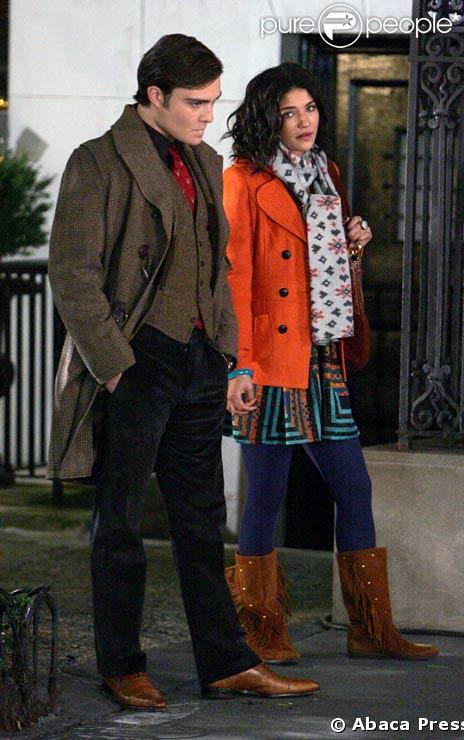 Ed Westwick et Jessica Szohr