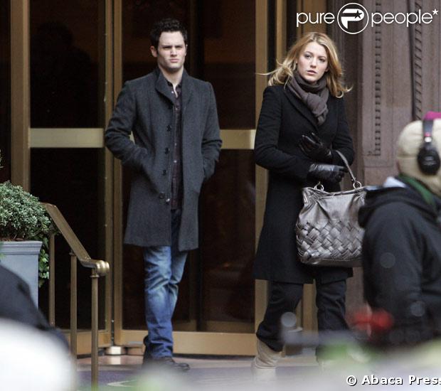 Blake Lively avec Penn Badgley