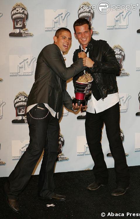 Cam Gigandet avec Sean Faris en Juin 2008