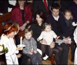 Mary de Danemark et son mari le prince Frederik, avec leurs enfants Christian et Isabella