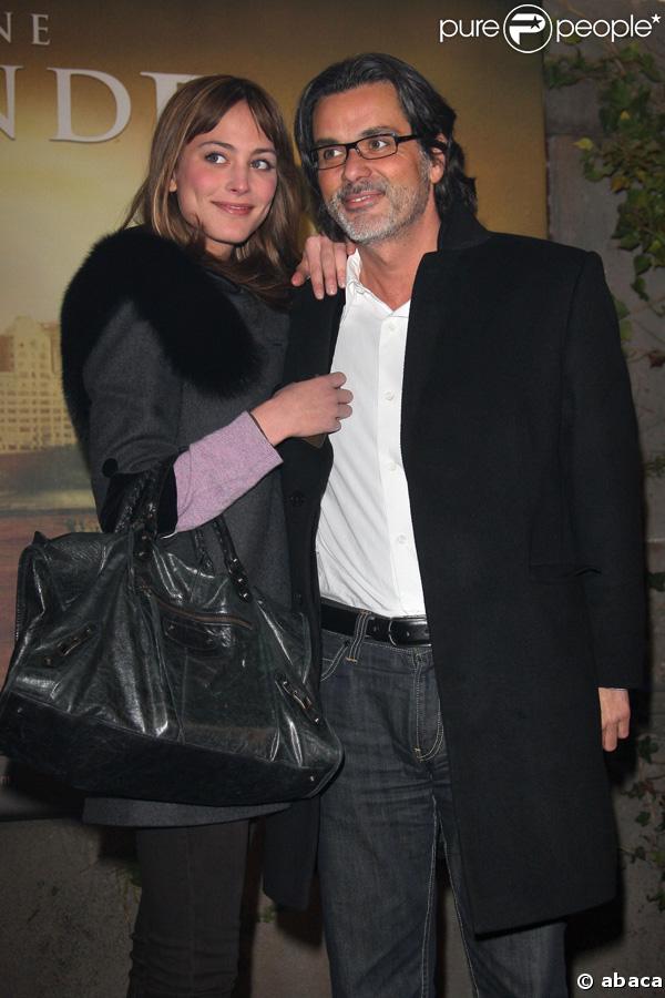 Christophe Barratier et la comédienne de Faubourg 36, Nora à la première de I am a Legend 