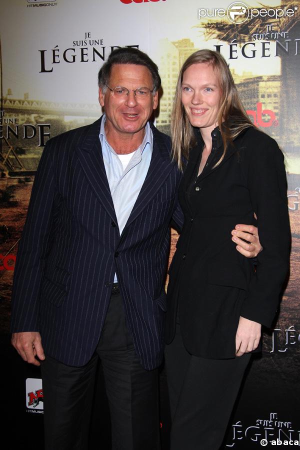 J.P Baudecroux, Président de NRJ,partenaire du film, et sa compagne