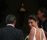 Alessandra Sublet le jour de son mariage