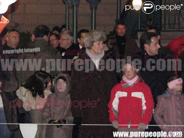 Nicolas Sarkozy et Carla Bruni à Eurodisney