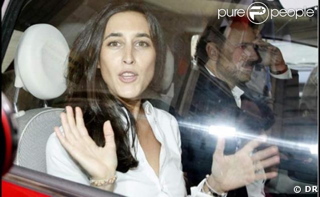 Marc Lévy et sa femme Pauline Lévêque le jour de leur mariage