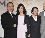 Daniel Craig, Olga Kurylenko, Mathieu Amalric et Daniel Foster