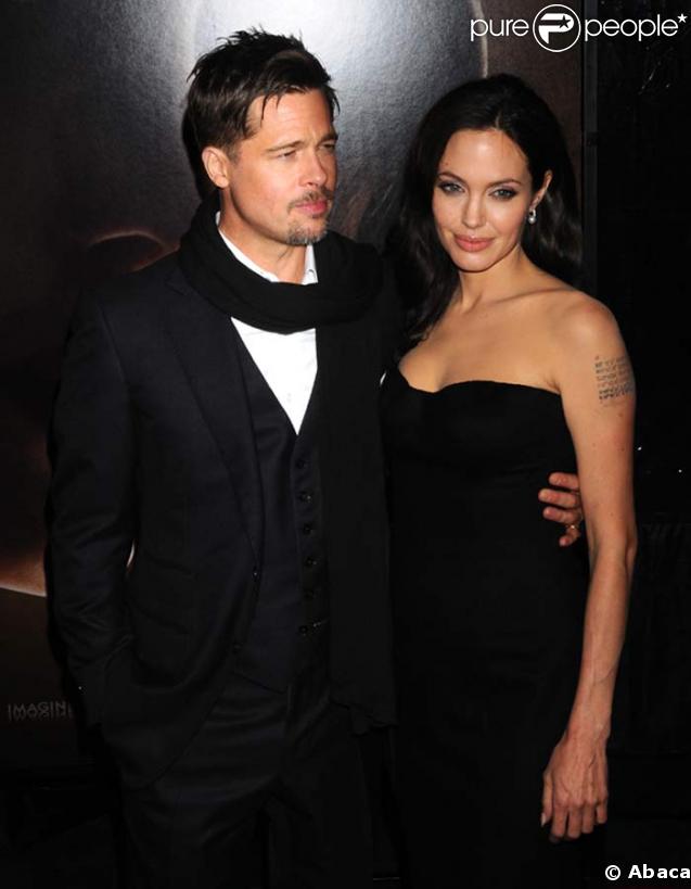 Brad Pitt et Angelina Jolie