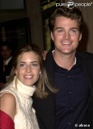 Chris O'Donnell et sa femme Caroline 