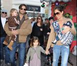 David Charvet, Brooke Burke et leurs enfants sont une bien belle famille