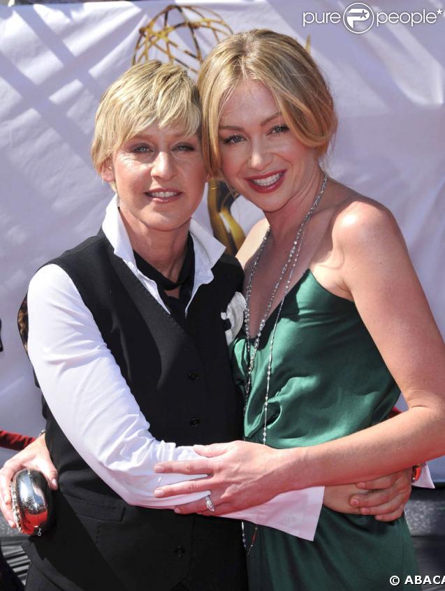 Portia de Rossi et sa femme Ellen DeGeneres