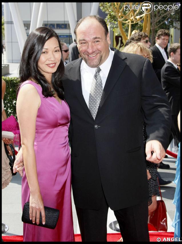 James Gandolfini (des Sopranos) et sa femme