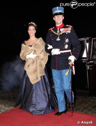 La princesse Marie de Danemark et son époux le prince Joachim