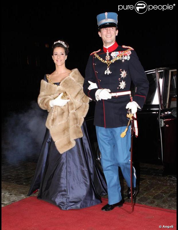La princesse Marie de Danemark et son époux le prince Joachim