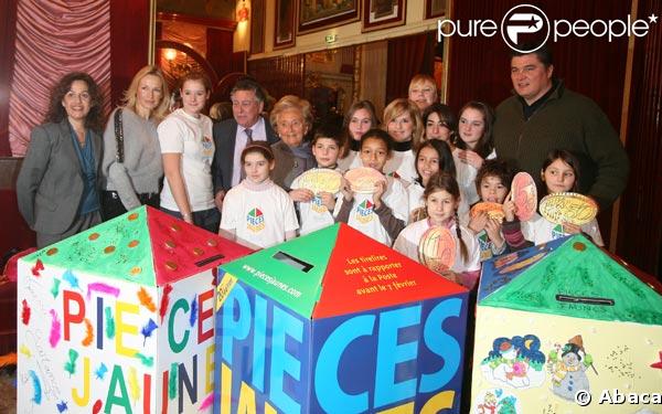 David Douillet, Bernadette Chirac, Estelle Lefébure et les enfants... 