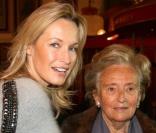 Estelle Lefébure et Bernadette Chirac 