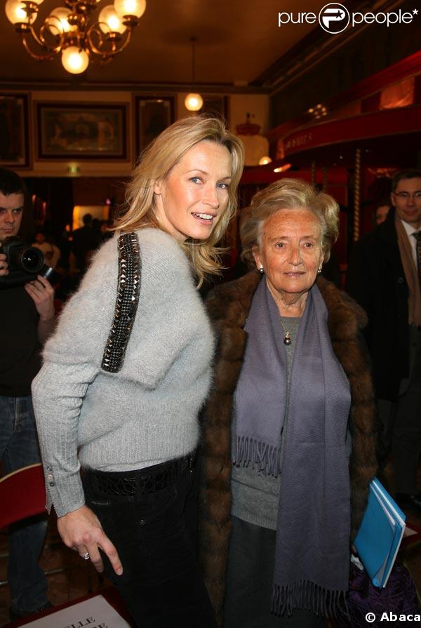 Estelle Lefébure et Bernadette Chirac 