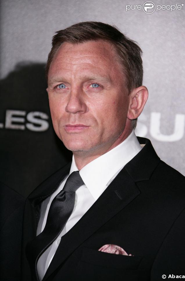 Daniel Craig lors de l'avant-première parisienne des  Insurgés 