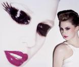 Elettra Rossellini pour la collection Pink Irreverence de Lancôme