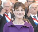 Carla Bruni lors du 14 juillet  