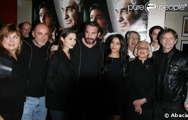 Michele Bernier, Patrick Bosso, Barbara Schulz, Jean Dujardin, Hafsia Herzi, Micheline Presle et Francis Huster 