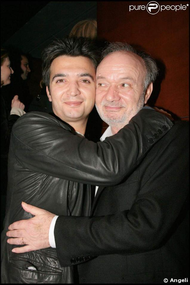 Claude Berri et son fils Thomas Langmann 