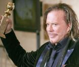 Mickey Rourke et son Golden Globe !
