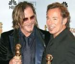 Mickey Rourke et Bruce Springsteen avec leurs Golden Globes !